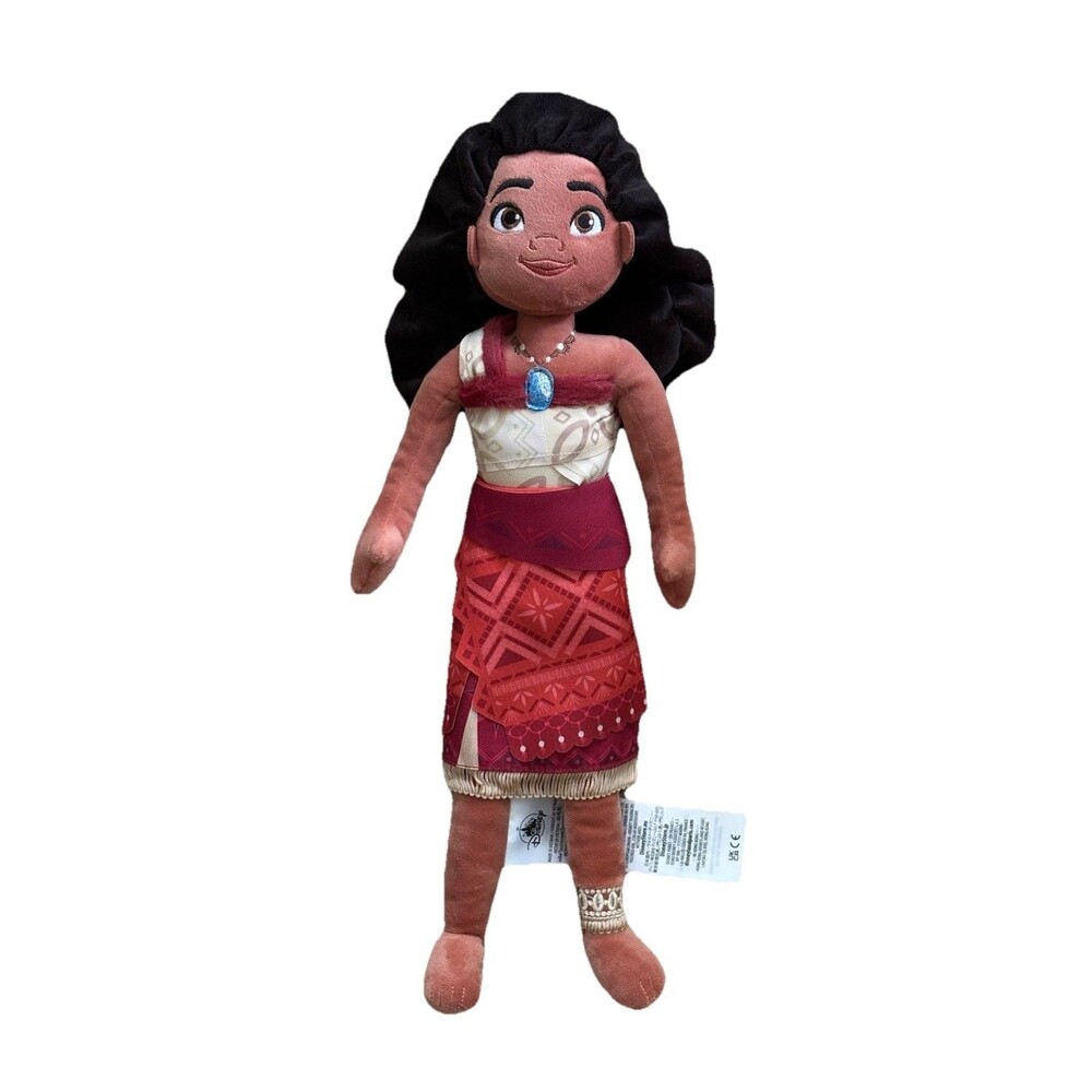 Disney Store Moana Princess Plush 20” Soft Doll Stuffed Toy Mint Condition EUC